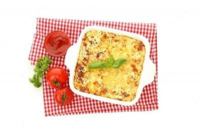Lasagna con verdure(preparat de post)